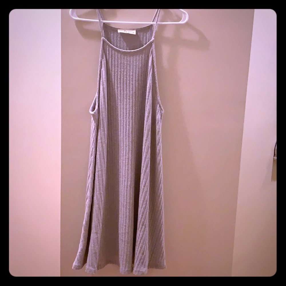 Grey Sweater Dress